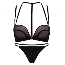 Load image into Gallery viewer, New Sexy Push Up Front Closure Lingerie Set Gathering Seamless Underwear