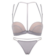 Load image into Gallery viewer, New Sexy Push Up Front Closure Lingerie Set Gathering Seamless Underwear