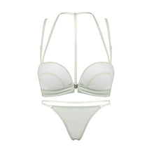 Load image into Gallery viewer, New Sexy Push Up Front Closure Lingerie Set Gathering Seamless Underwear