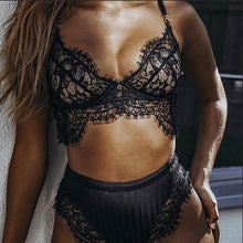Load image into Gallery viewer, New Lace Sexy Bra Set Push