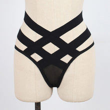 Load image into Gallery viewer, 2019 Sexy Black Bandage Underwear Women